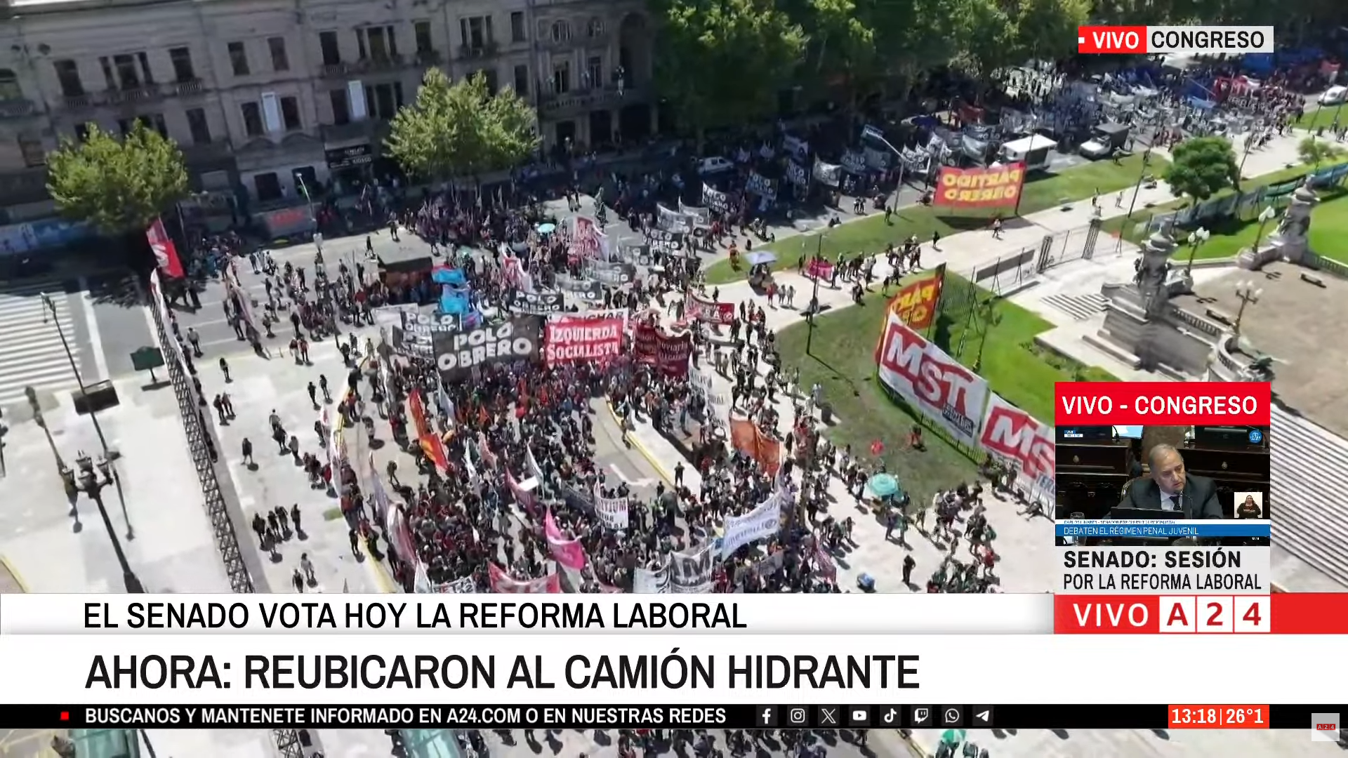 Las movilizaciones marginales y sin obreros de la izquierda