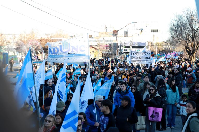 Movilización en Neuquen